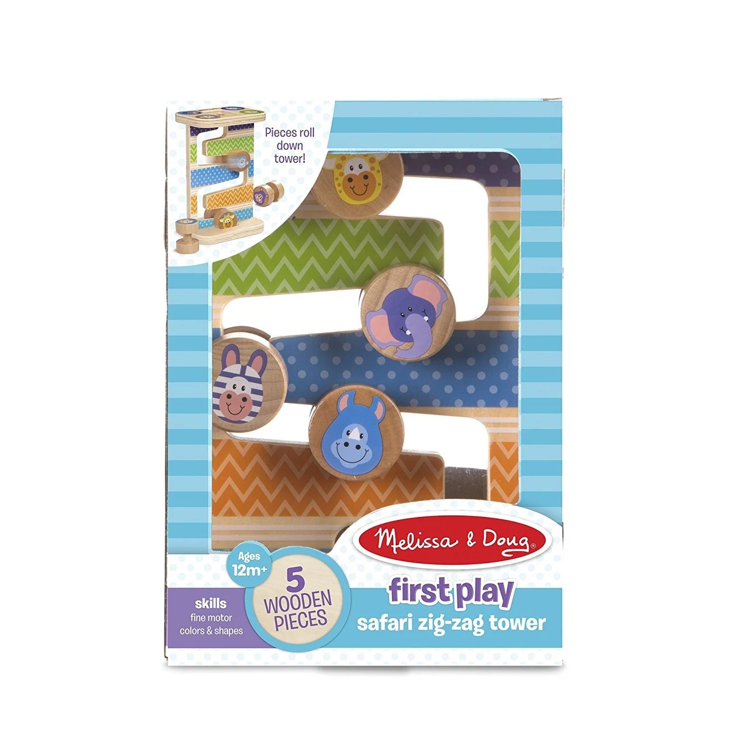 Melissa and Doug - Safari Zig-Zag Tower (2 credits 2個玩具代金)