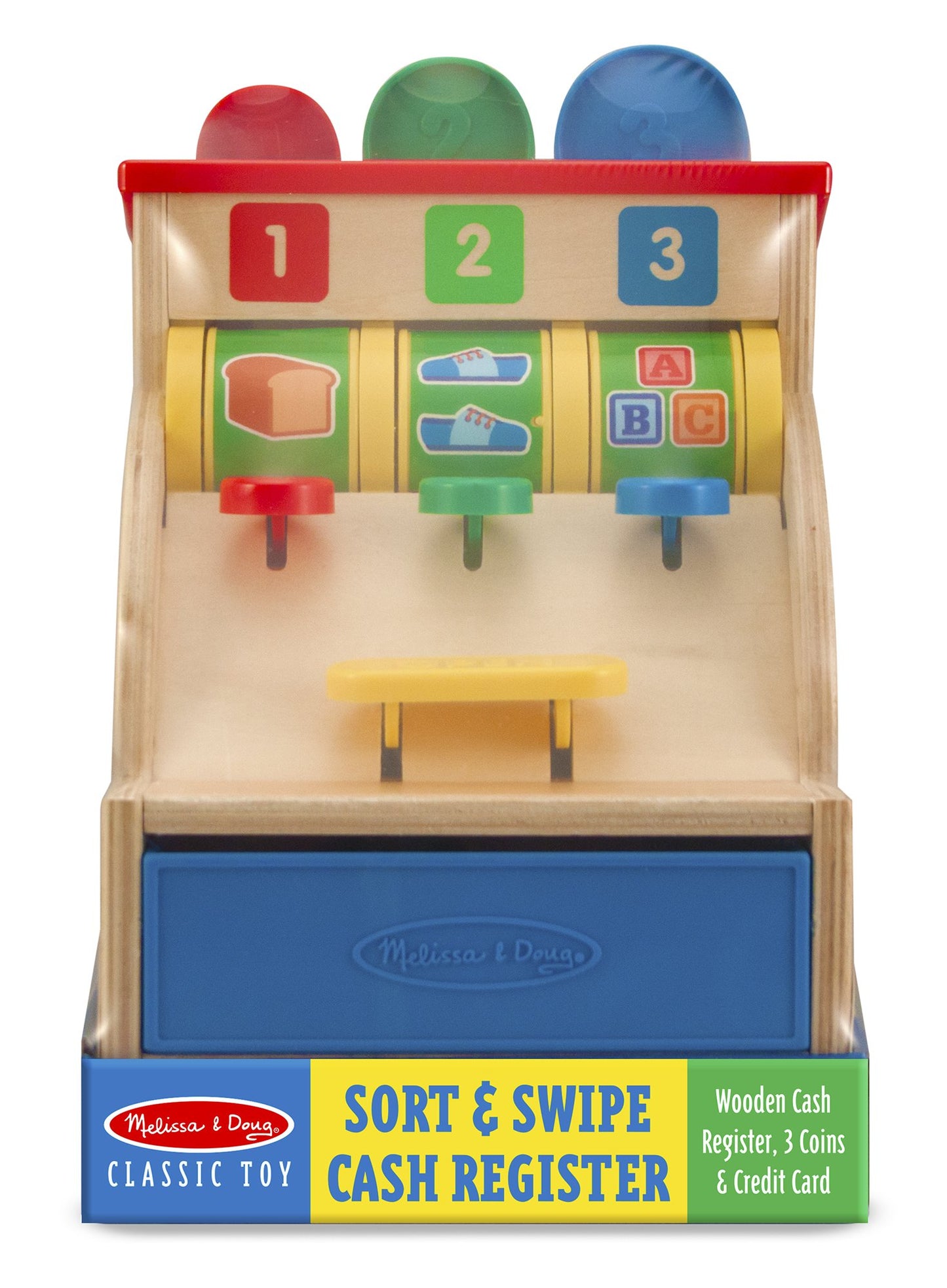 Melissa & Doug - Sort & Swipe Cash Register (2 credits 2個玩具代金)
