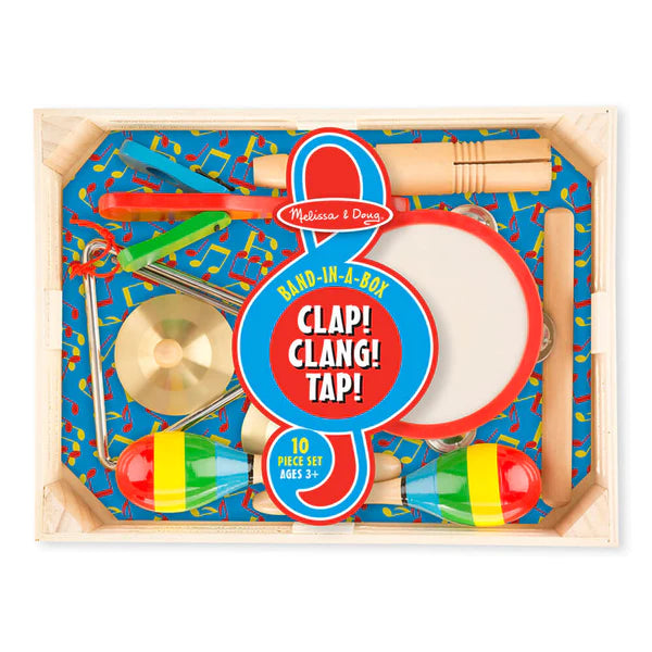 Melissa & Doug - Band-in-a-Box - Clap! Clang! Tap! (2 credits 2個玩具代金)