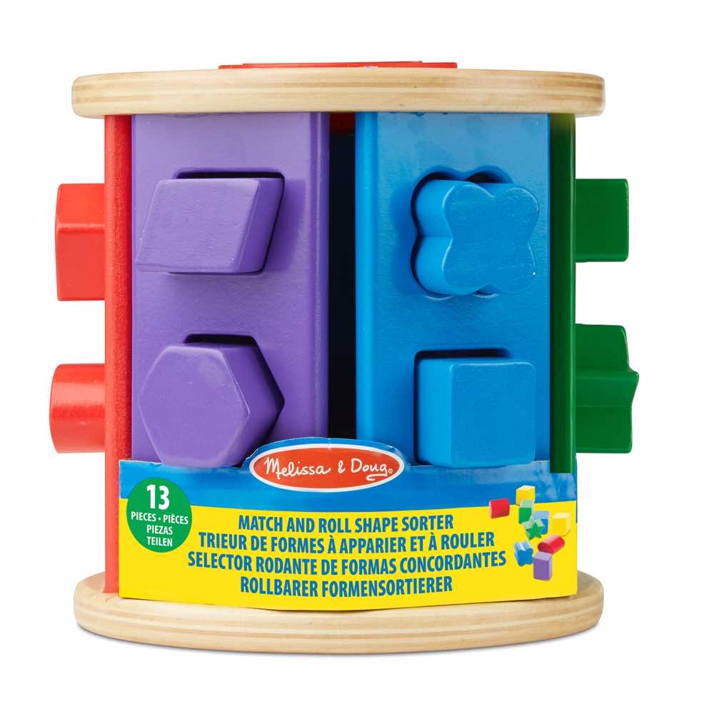 Melissa and Doug - Match and Roll Shape Sorter (2credits 2個玩具代金)