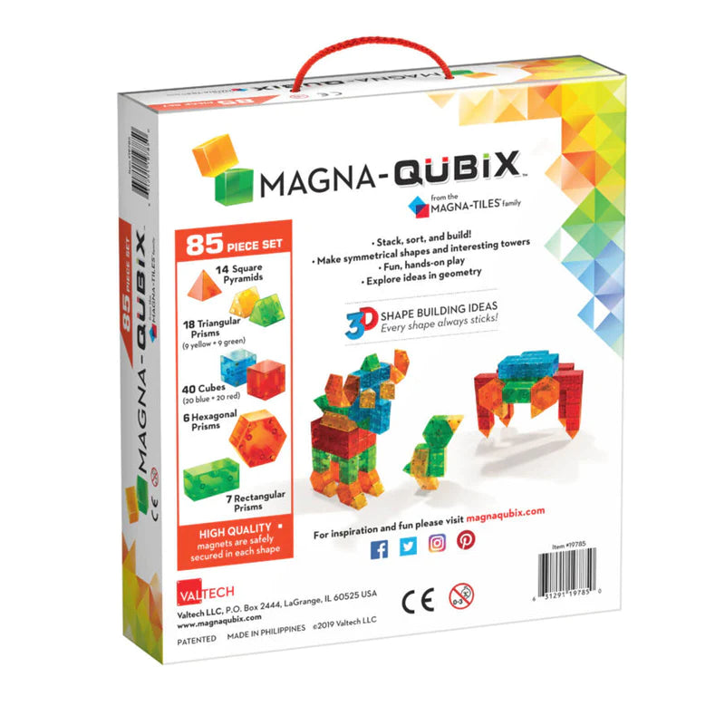 Magna-Tiles - Qubix® 85-Piece Set (3 credits 3個玩具代金)