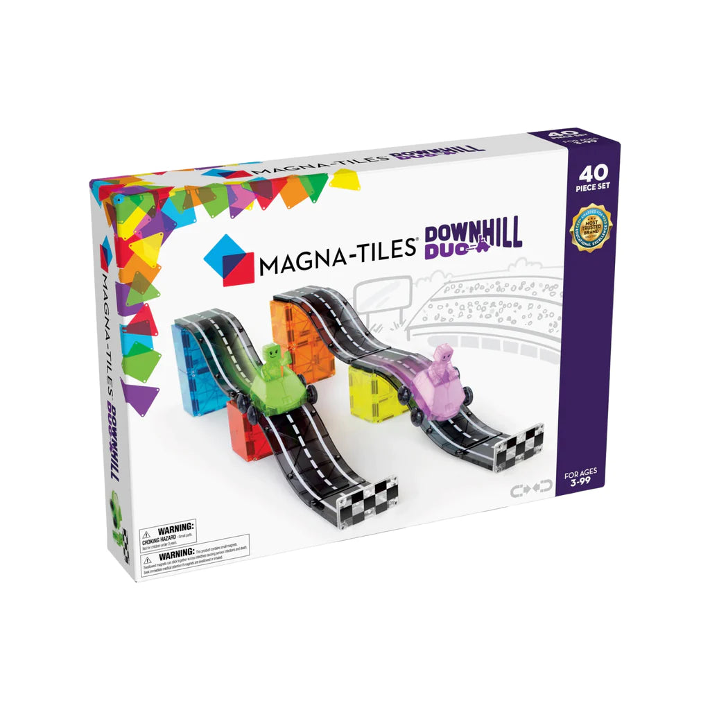 Magna-Tiles - Downhill Duo 40-Piece Set (4 Credits 4個玩具代金)