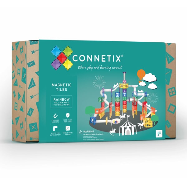 Connetix - 92 pcs ball run pack (Not available for toy library)