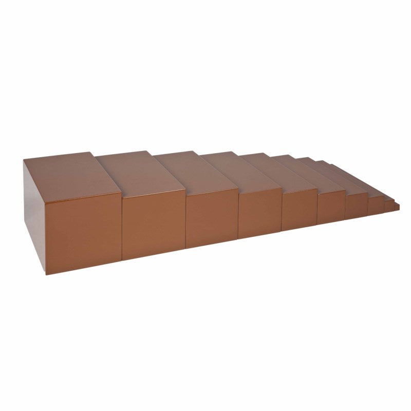 Montessori - The Brown Stair : Brown Lacquer (2 credits)