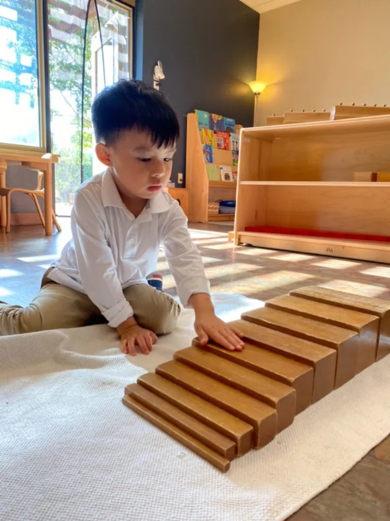 Montessori - The Brown Stair : Brown Lacquer (2 credits)