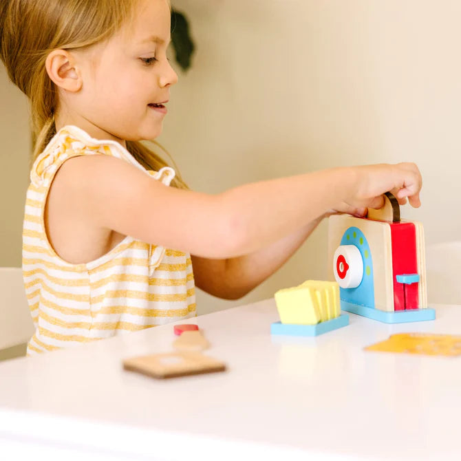 Melissa & Doug-Play Toaster Set (2 Credits 2個玩具代金)