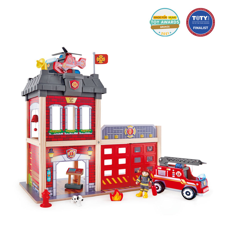 Hape - City Fire Station (4 credits 4個玩具代金)(Toy Library Only)