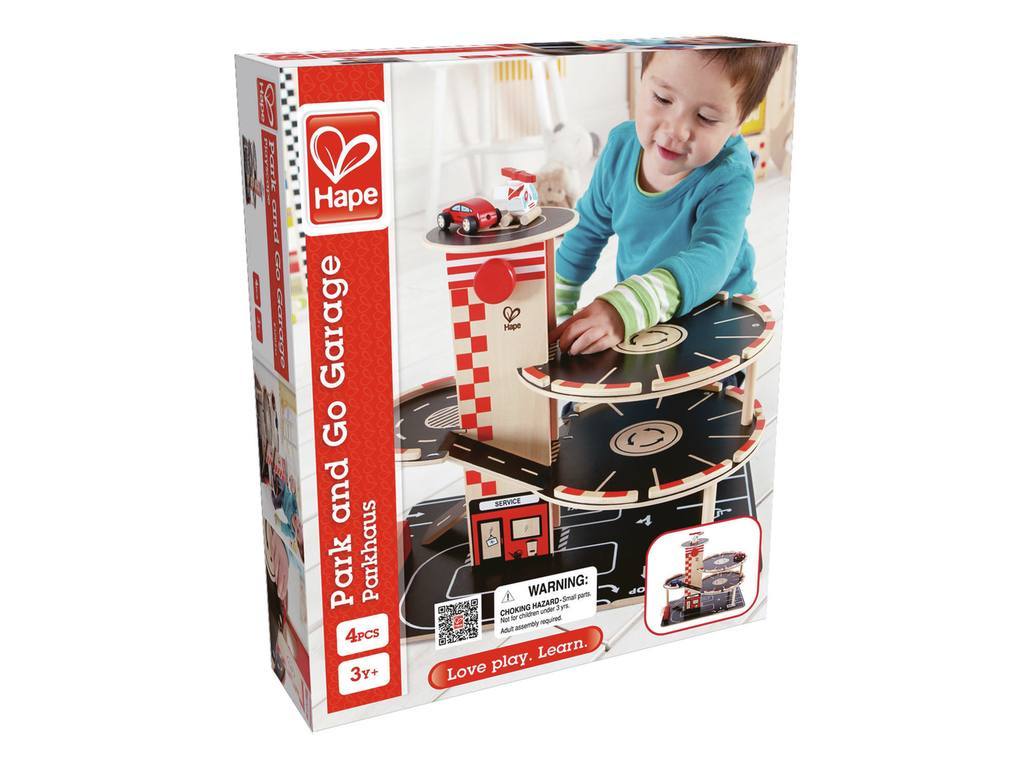 Hape - Park and Go Garage (3 credits 3個玩具代金)(Toy Library Only)