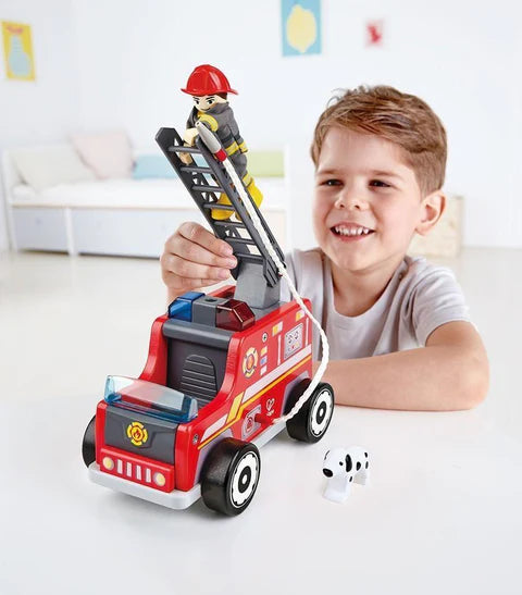 Hape - Fire Truck (2 credits 2個玩具代金)(Toy Library Only)