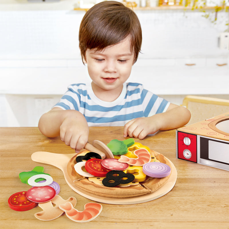 Hape - Perfect Pizza Playset (2 credits 2個玩具代金)(Toy Library Only)