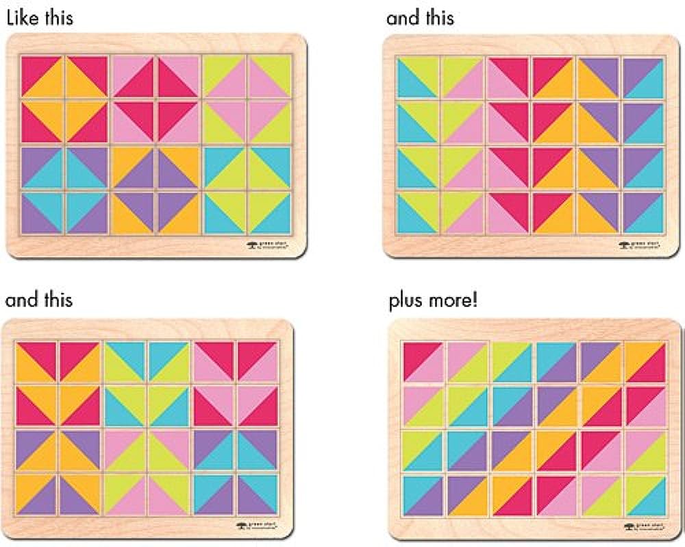 Innovative Kids - Green Start Pattern Play Puzzles: Topsy Turvy Puzzle (2 Credits/2個玩具代金)