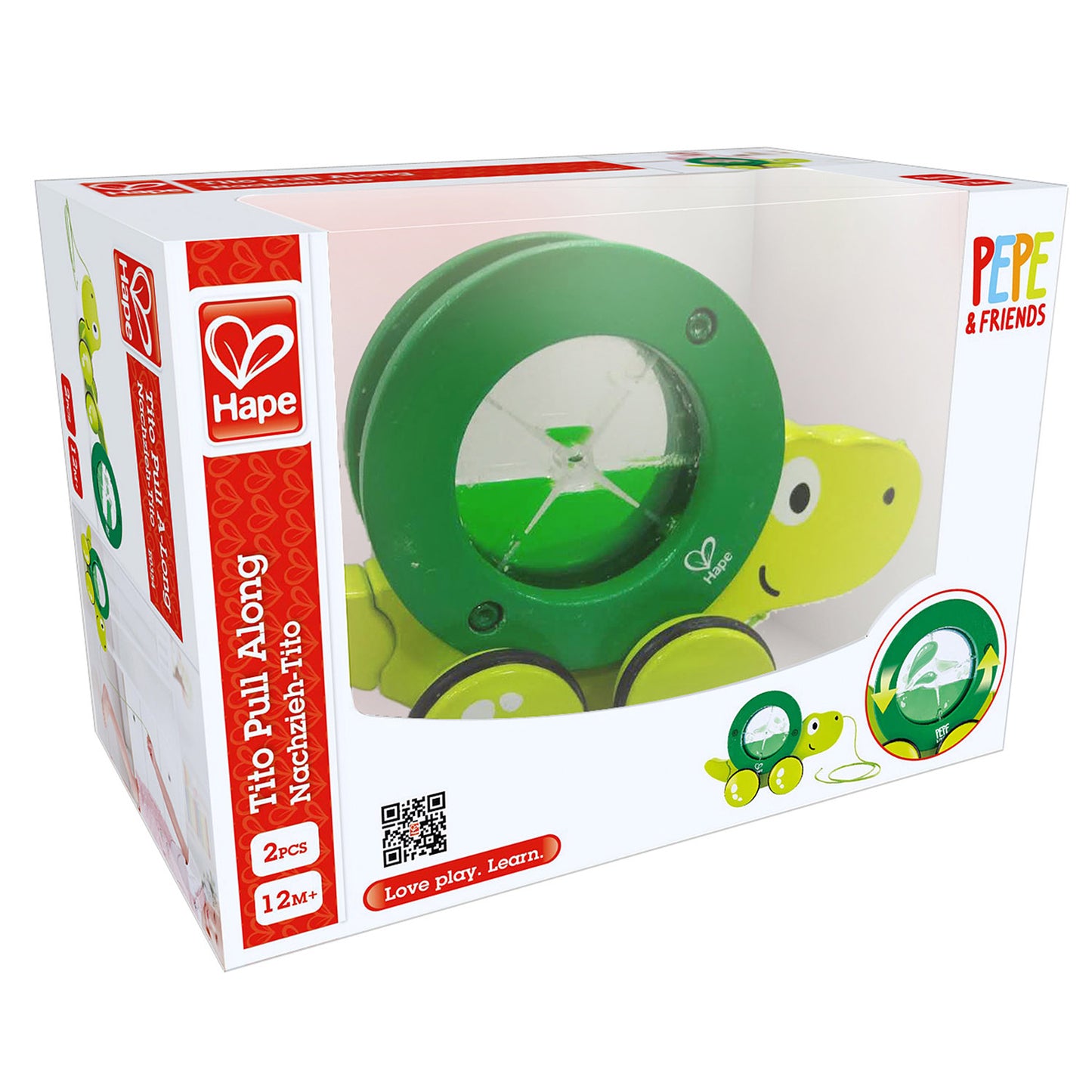Hape - TITO PULL ALONG (2 Credits 2個玩具代金)(Toy Library Only)