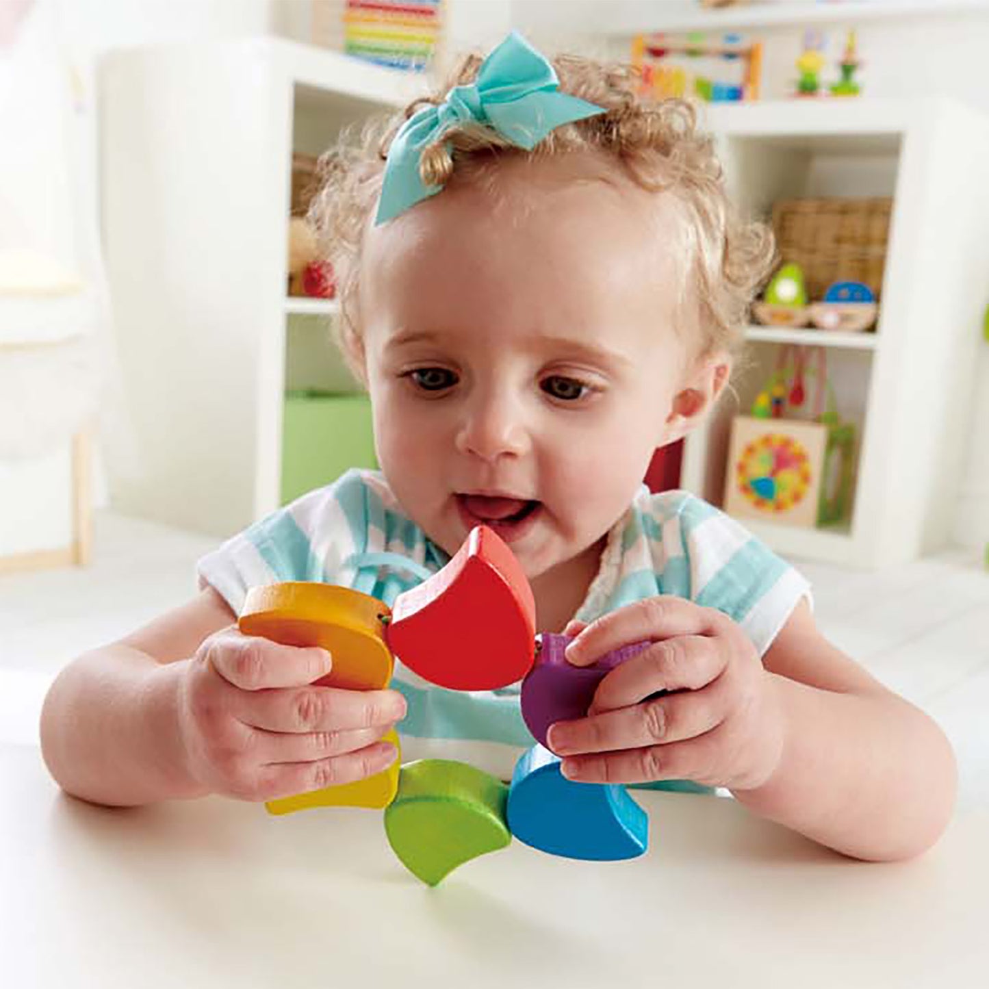 Hape - RAINBOW RATTLE (1 credit 1個玩具代金) (Toy Library only)