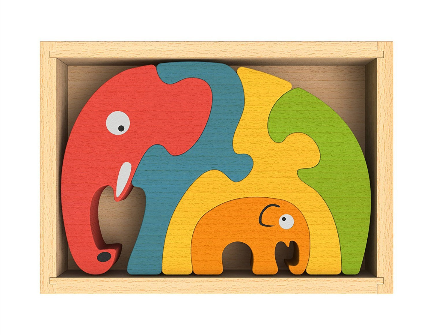 Begin Again - ELEPHANT FAMILY PUZZLE (2 Credits/2個玩具代金)