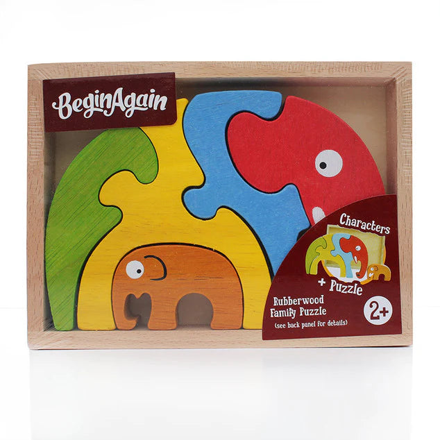 Begin Again - ELEPHANT FAMILY PUZZLE (2 Credits/2個玩具代金)
