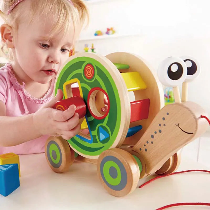 Hape - WALK-A-LONG SNAIL (2 Credits 2個玩具代金)(Toy Library Only)