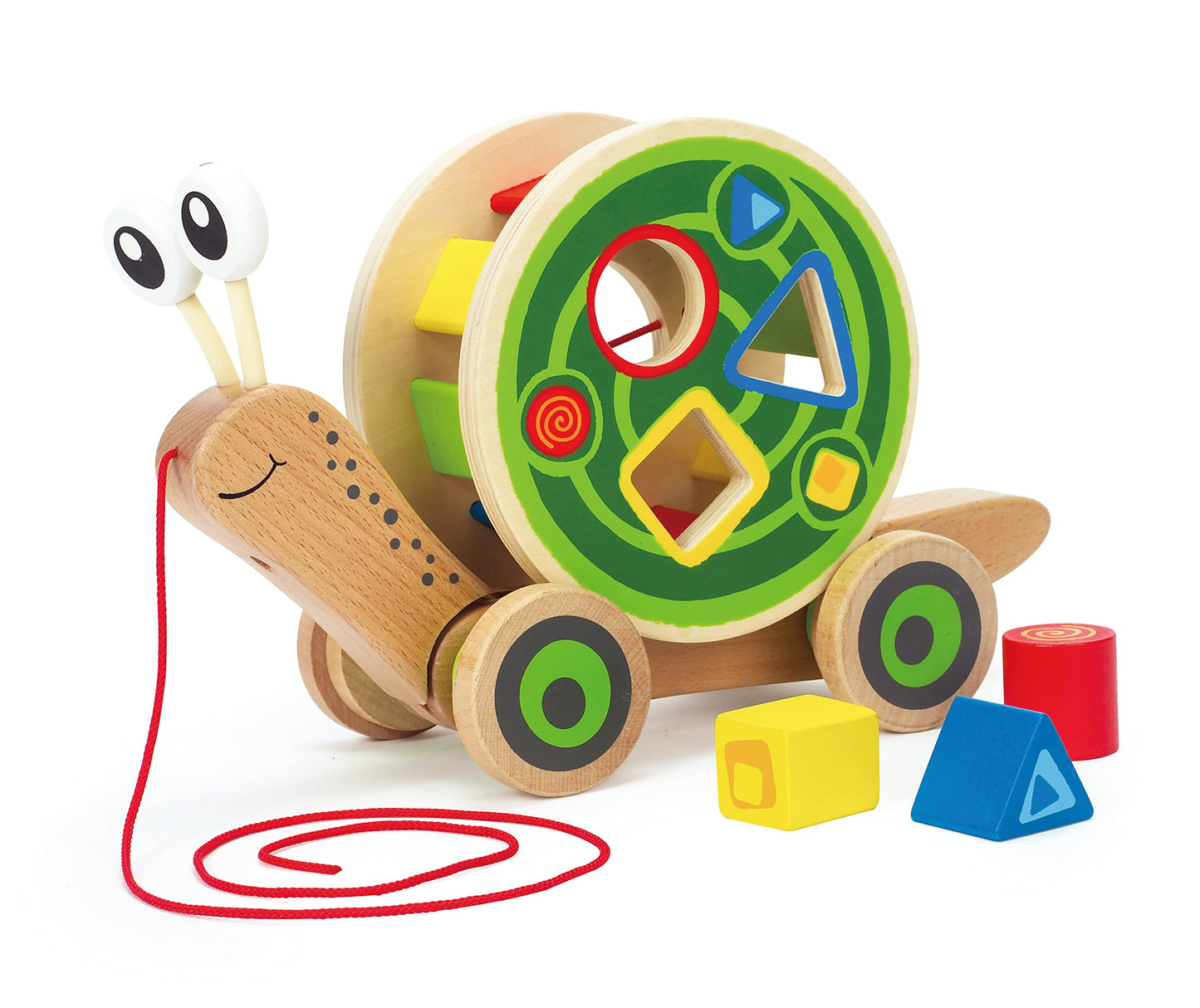 Hape - WALK-A-LONG SNAIL (2 Credits 2個玩具代金)(Toy Library Only)