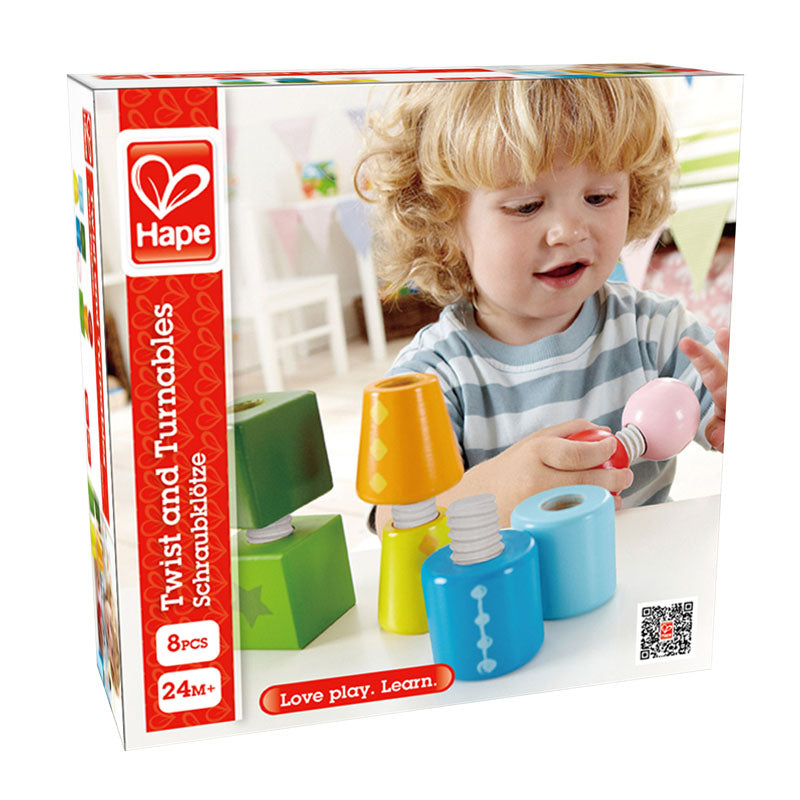 Hape - TWIST AND TURNABLES (2 Credits 2個玩具代金)(Toy Library Only)