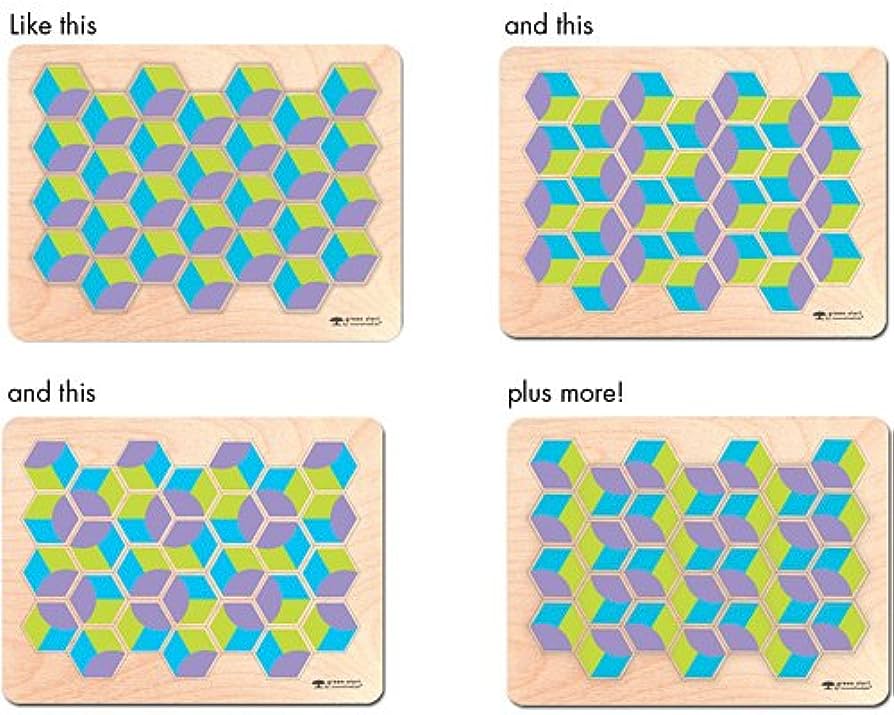 Innovative Kids - Green Start Pattern Play Puzzles: Razzle Dazzle Puzzle (2 Credits/2個玩具代金)