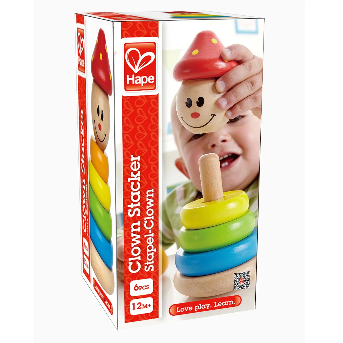 Hape - CLOWN STACKER (2 credits 2個玩具代金)
