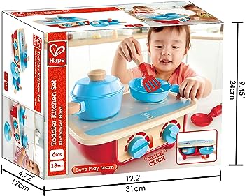 Hape - TODDLER KITCHEN SET (2 Credits 2個玩具代金)(Toy Library only)
