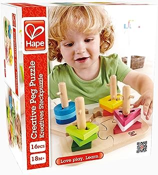 Hape - CREATIVE PEG PUZZLE (2 Credits 2個玩具代金)