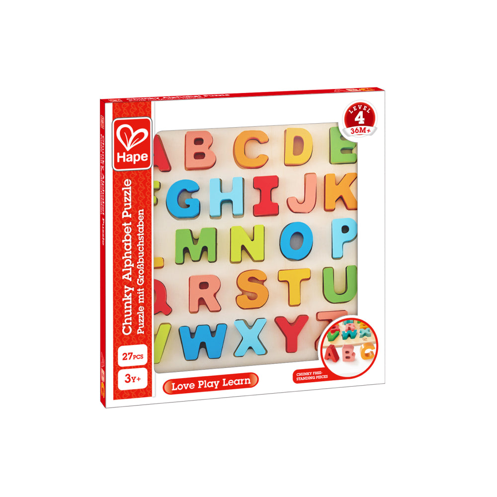 Hape - CHUNKY ALPHABET PUZZLE (2 Credits 2個玩具代金)