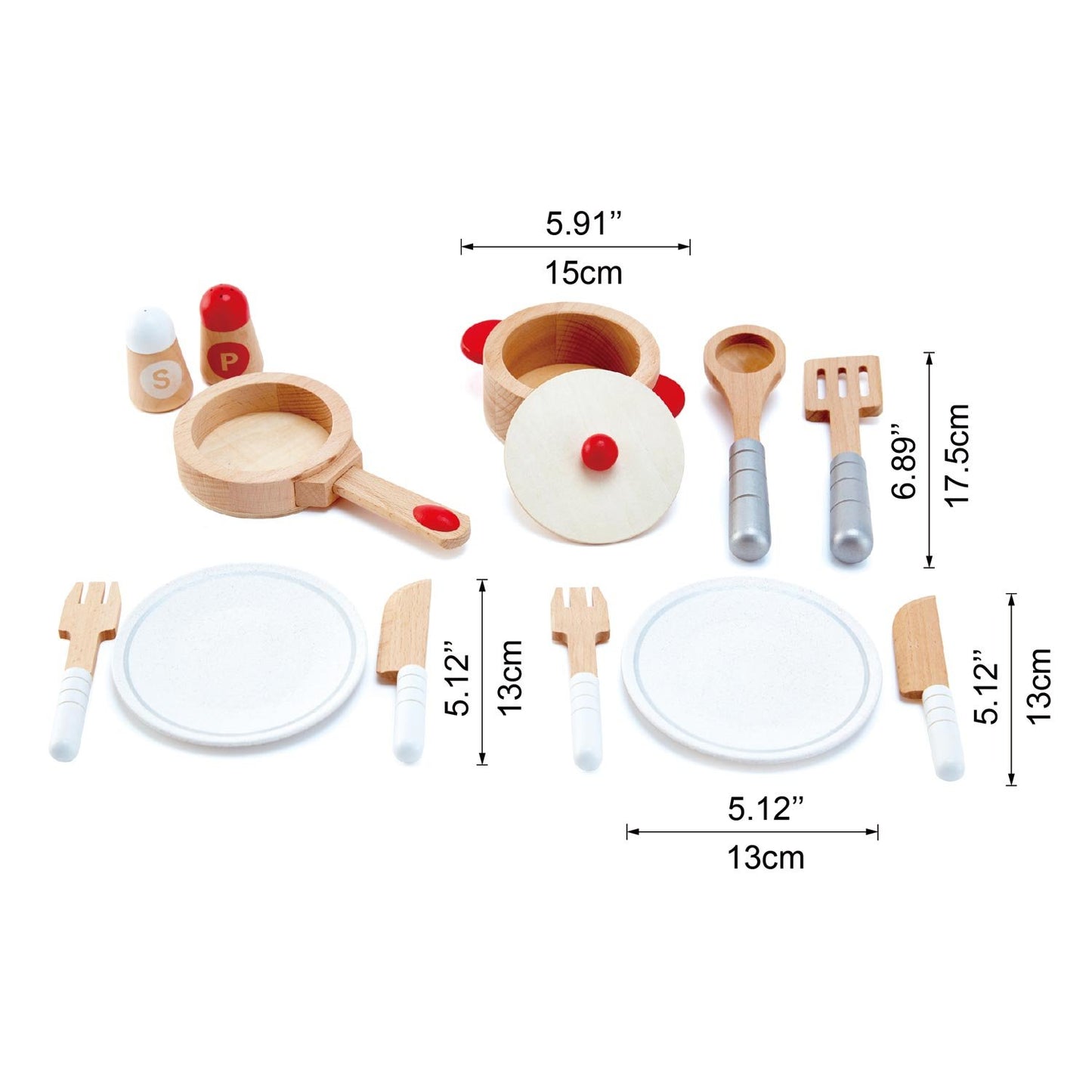 Hape - COOK & SERVE SET (2 Credits 2個玩具代金)