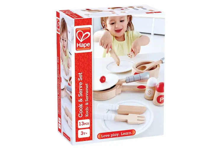 Hape - COOK & SERVE SET (2 Credits 2個玩具代金)