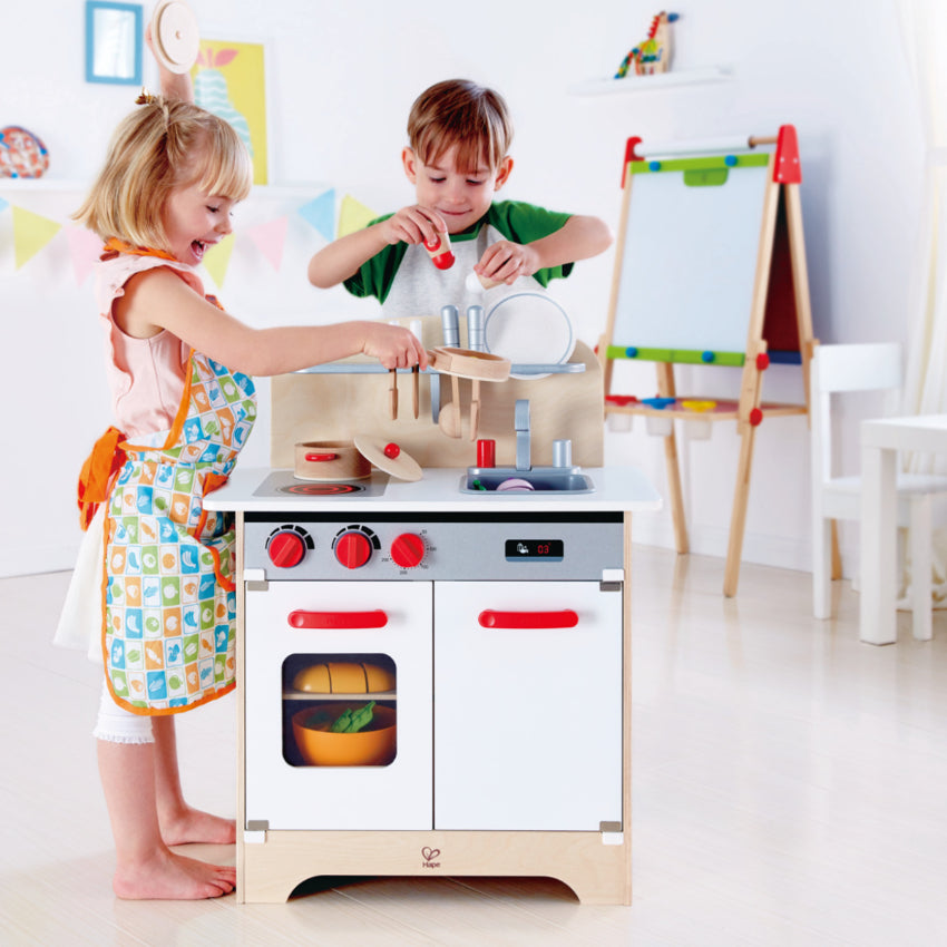 Hape - WHITE GOURMET KITCHEN (5 Credits 5個玩具代金)(Toy Library Only)