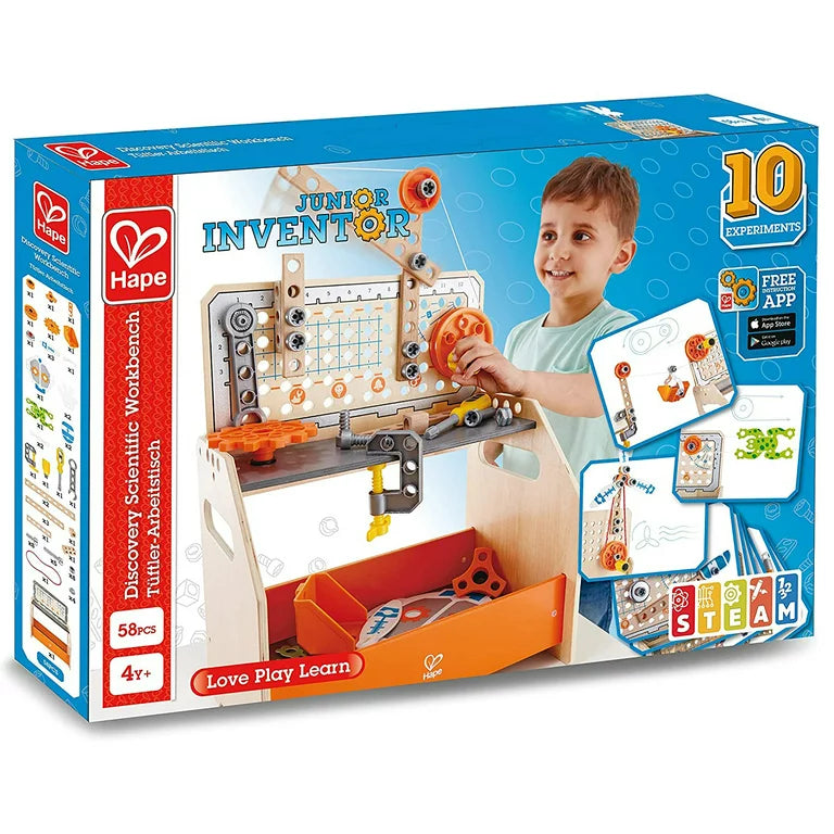 Hape - DISCOVERY SCIENTIFIC WORKBENCH (3 Credits 3個玩具代金)(Toy Library Only)