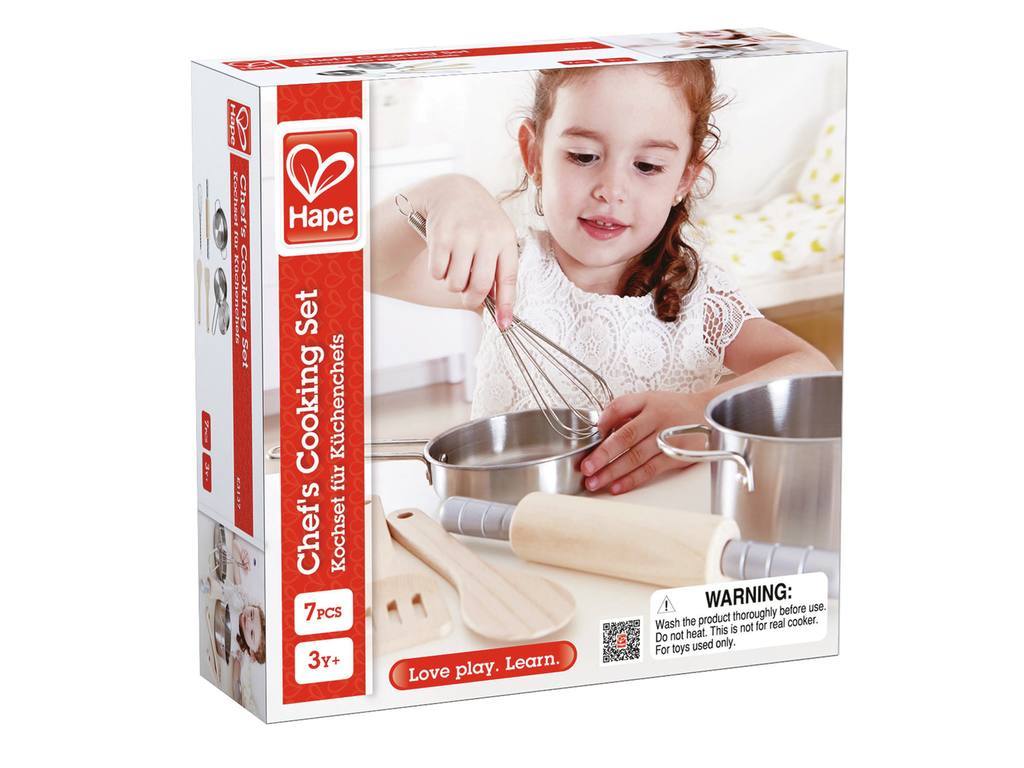 Hape - CHEF'S COOKING SET (2 Credits 2個玩具代金)(Toy Library Only)