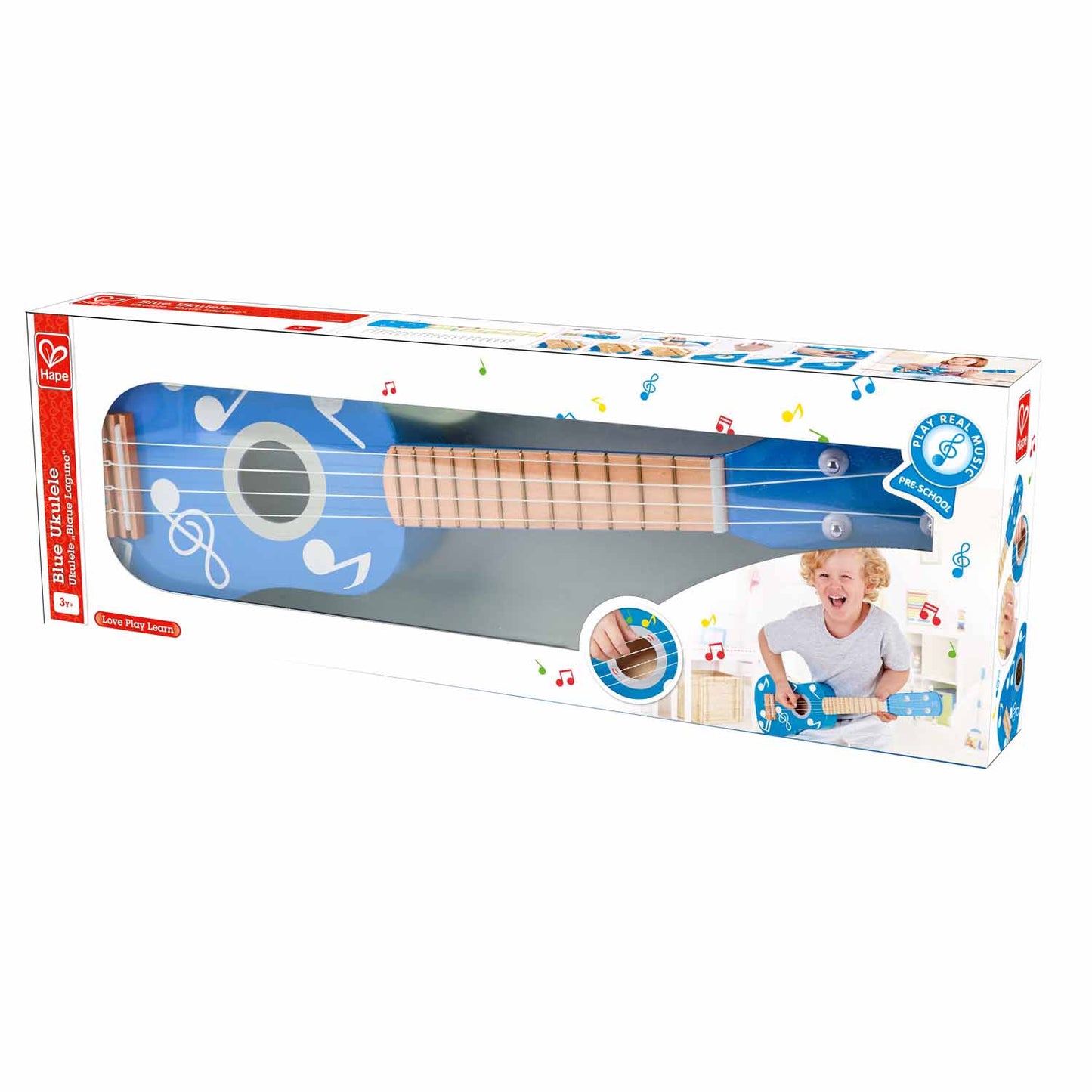 Hape - Blue Ukulele (2 Credits 2個玩具代金)(Toy Library Only)