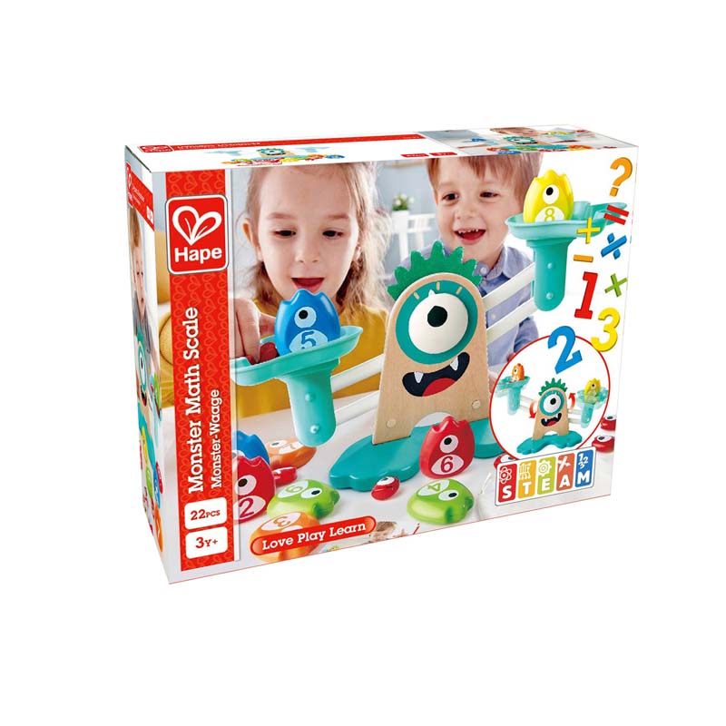 Hape - MONSTER MATH SCALE (2 credits個玩具代金)