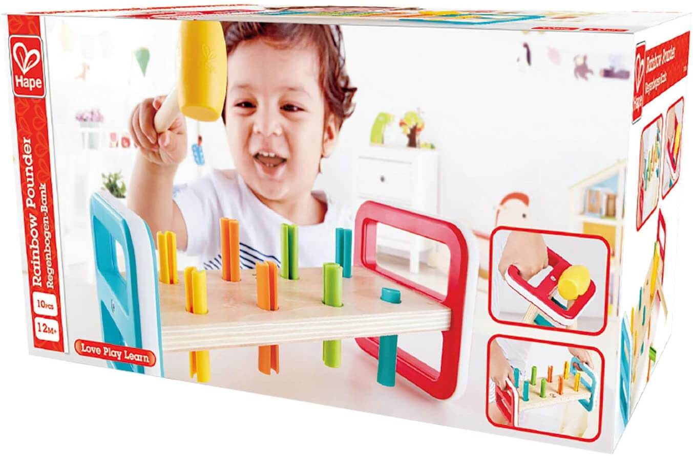 Hape - RAINBOW POUNDER (2 Credits 2個玩具代金)