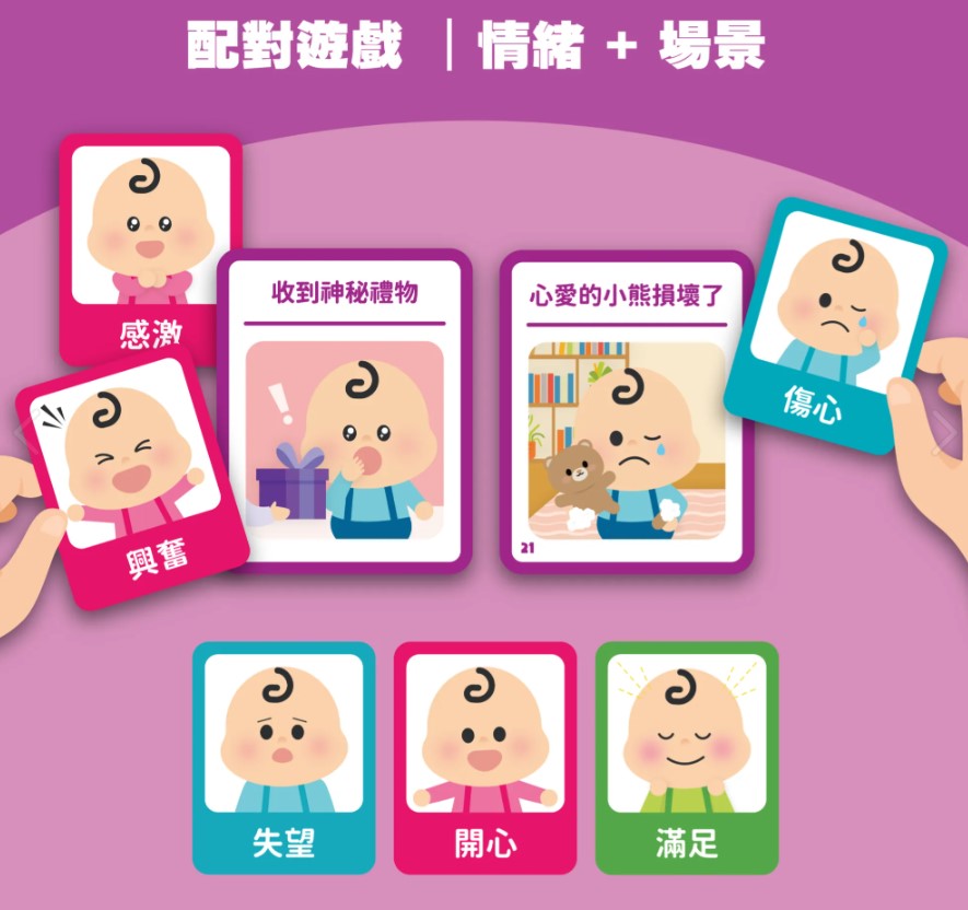 Curios®兒童情緒學習卡 (4 credits 4個玩具代金)