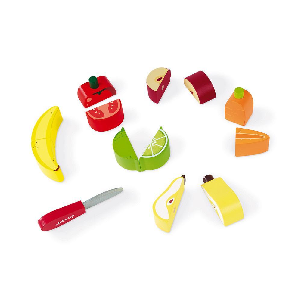 Janod - CHUNKY FRUITS AND VEGETABLES SET (2 credits 2個玩具代金)