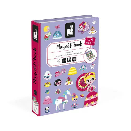 Janod - PRINCESSES MAGNETI'BOOK (2 Credits 2個玩具代金)(Toy Library Only)