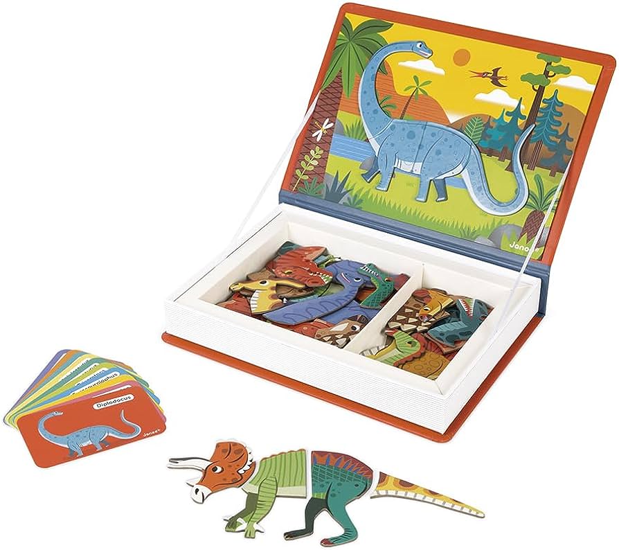 Janod - Dinosaurs Magneti' book (2 credits 2個玩具代金)