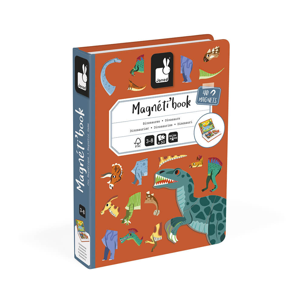 Janod - Dinosaurs Magneti' book (2 credits 2個玩具代金)