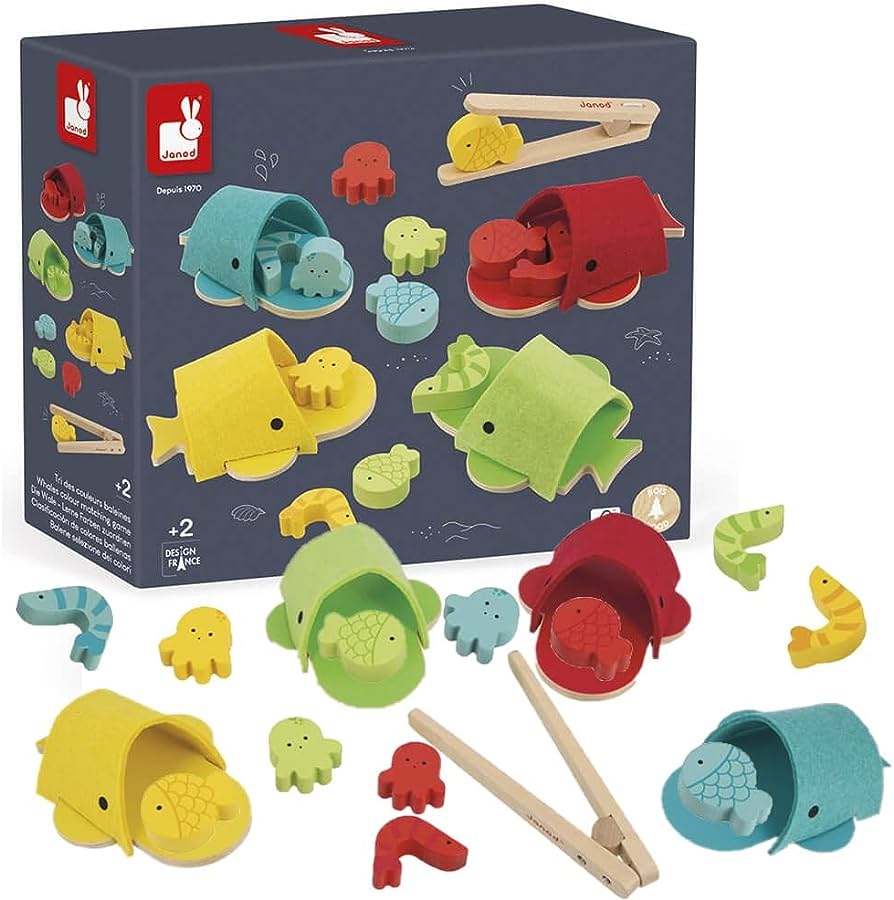 WHALES COLOUR MATCHING GAME(2 CREDITS 2個玩具代金)