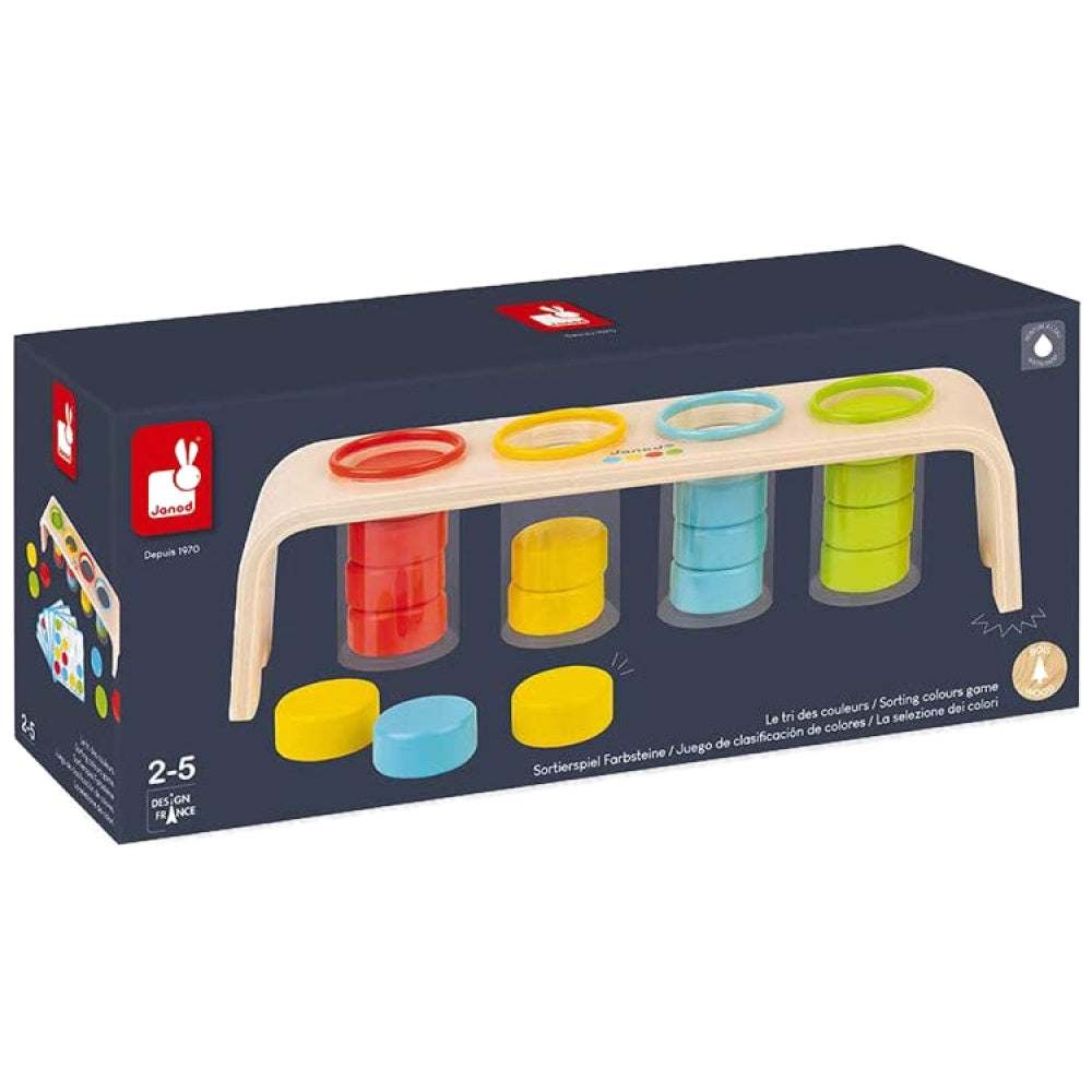 Janod - SORTING COLOURS GAME (2 credits 2個玩具代金)