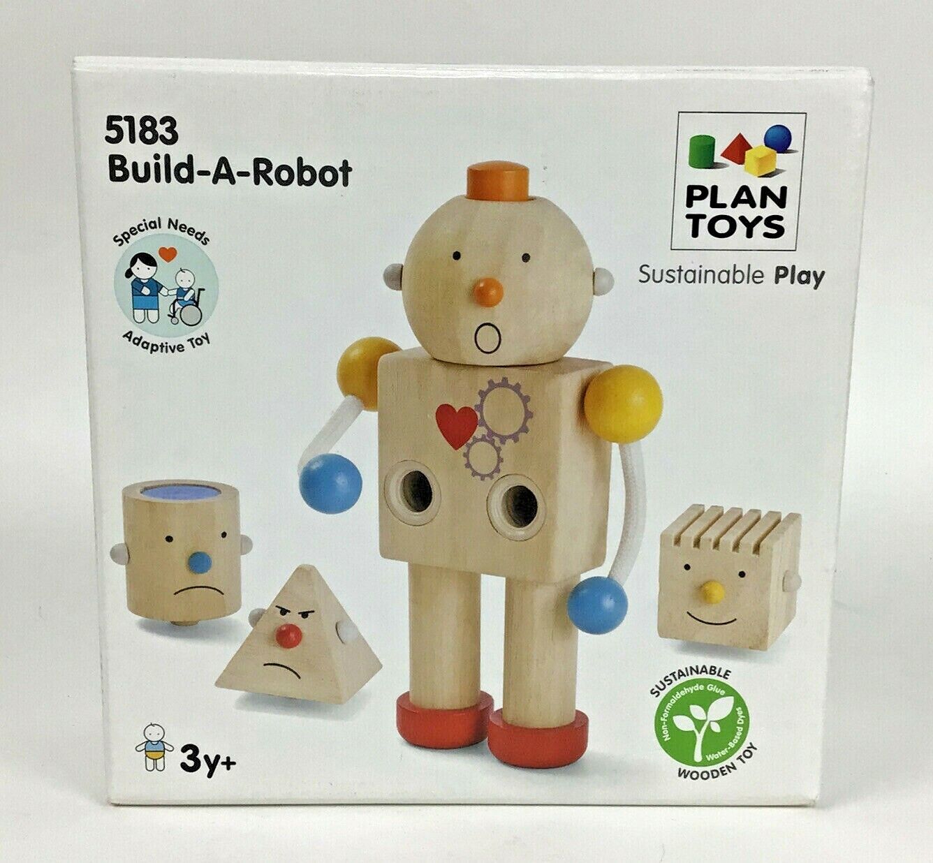 PlanToys - BUILD-A-ROBOT (2 credits 2個玩具代金)(Toy Library Only)