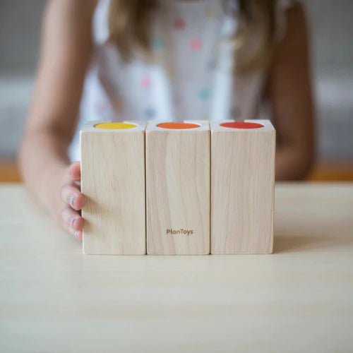 PlanToys - HEIGHT & DEPTH BLOCKS (2 credits)(2個玩具代金)(Toy Library Only)