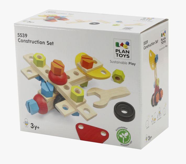 PlanToys - CONSTRUCTION SET (3 credits 3個玩具代金)(Toy Library Only)