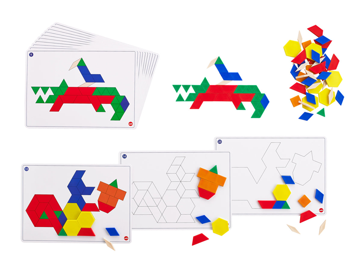 EDX - Pattern Blocks Activity Set ( 2 credits/2個玩具代金)(Only for Toy Library)