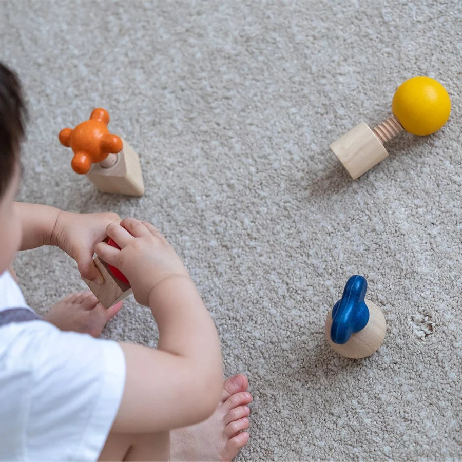 Plan Toys-螺帽和螺栓 (not available for Toy library)