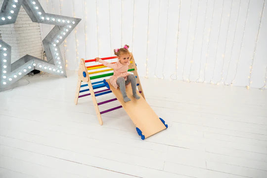 Woodsandhearts - Pikler Triangle + Ramp (8 credits 8個玩具代金)(Toy Library Only)
