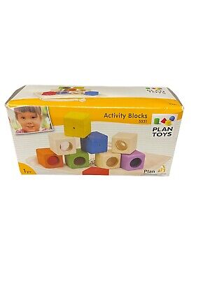 PlanToys - ACTIVITY BLOCKS (2 credits 2個玩具代金)(Toy Library Only)