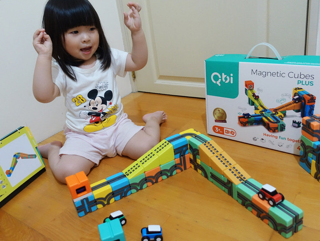 Qbi - Magnetic Cubes- Plus Pack (5 credits/5個玩具代金)(Only for Toy Library)